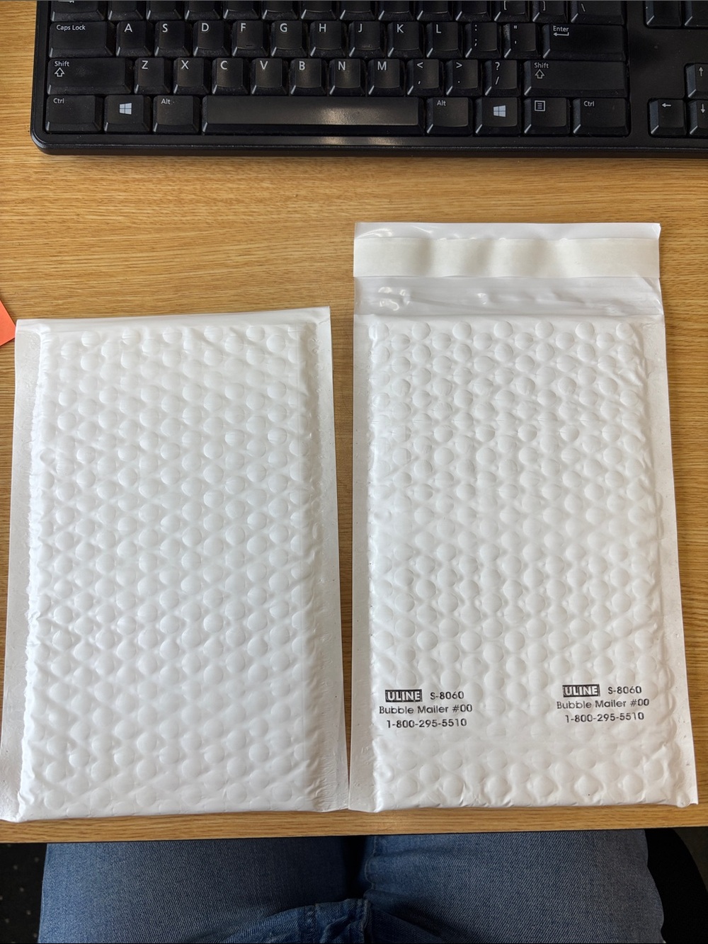 ULINE White Bubble Mailers - Padded Shipping Envelopes